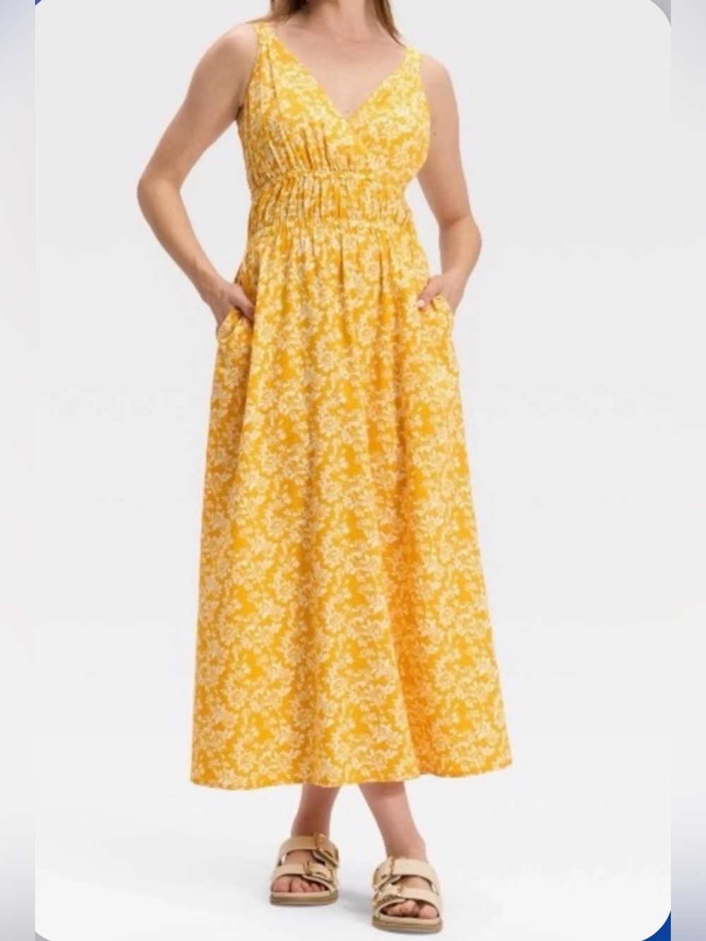 NWOT Pullover Maxi Sundress / Pullover Maxi A-Line Dress Size M